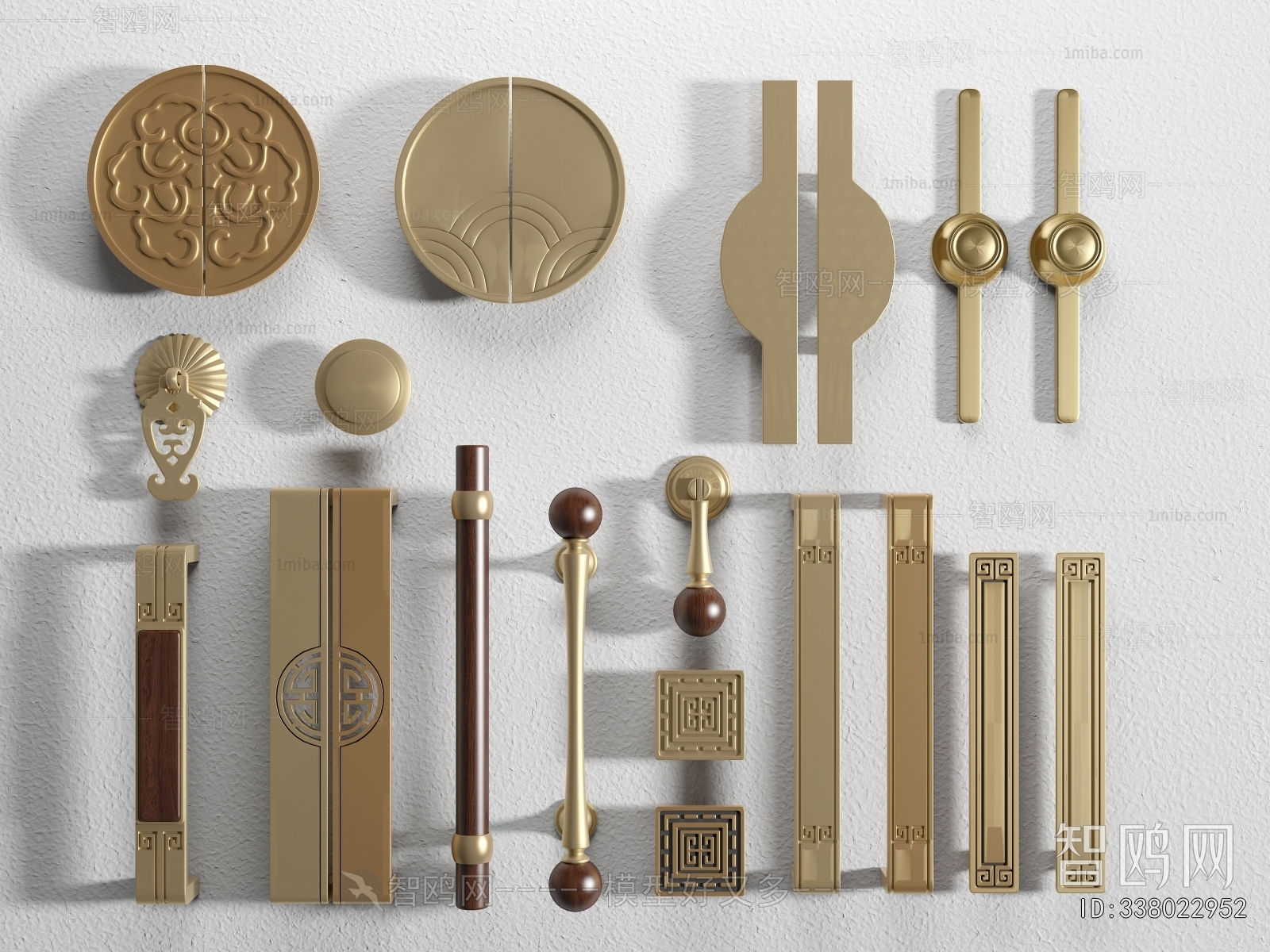 New Chinese Style Door Handle