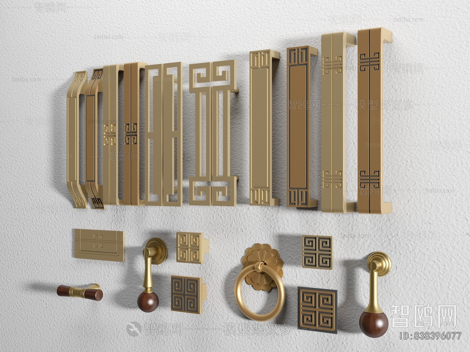 New Chinese Style Door Handle