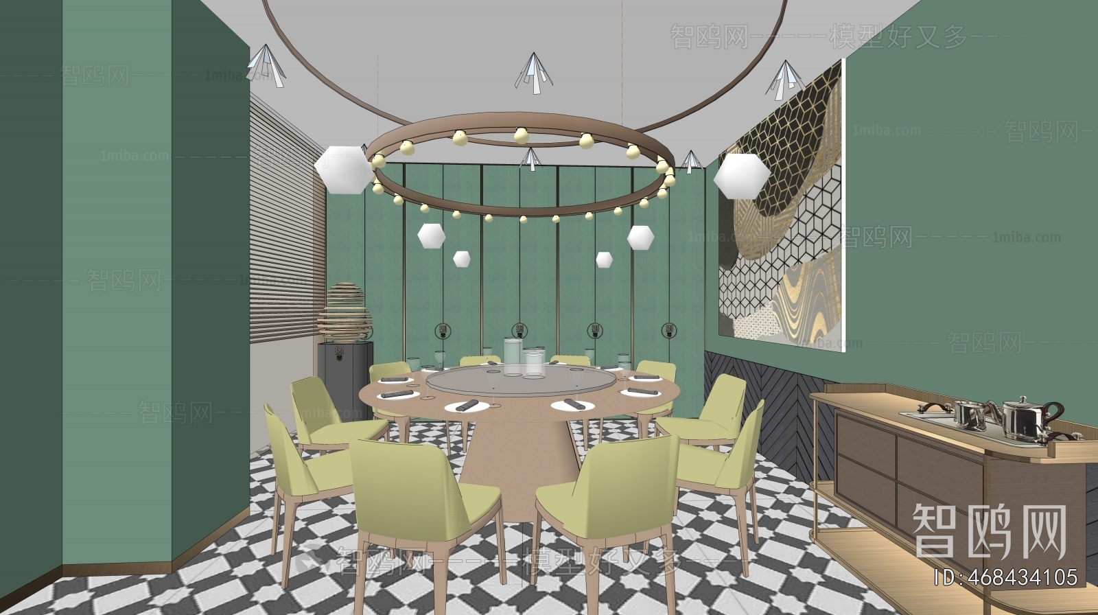 Modern Restaurant Box