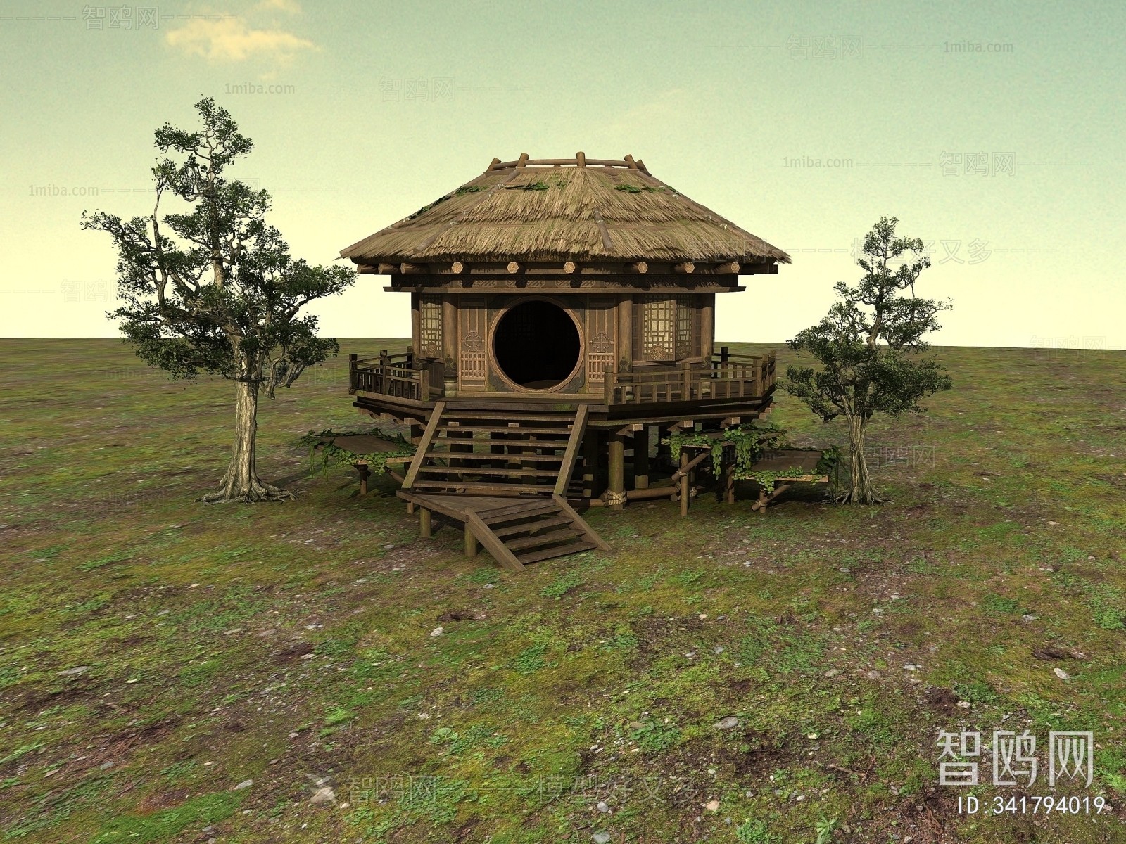 New Chinese Style Building Appearance