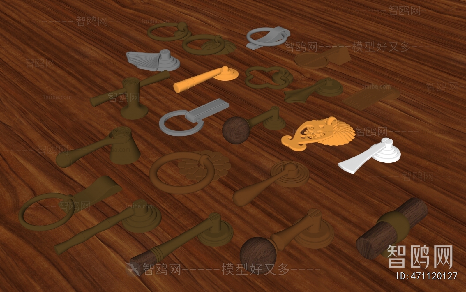 New Chinese Style Door Handle