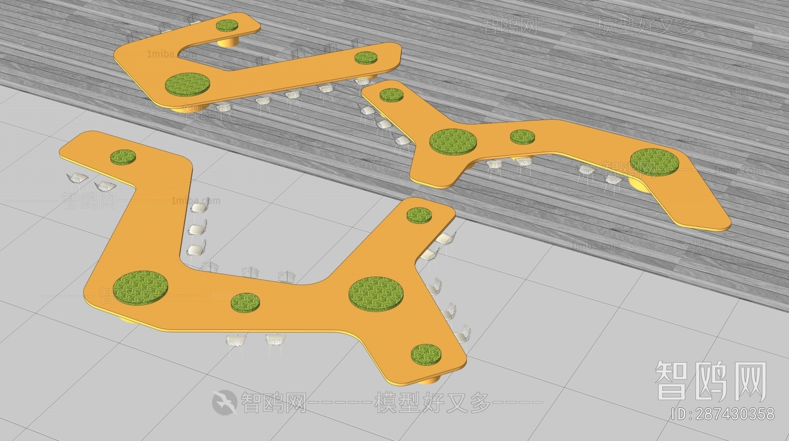 Modern Communal Chair