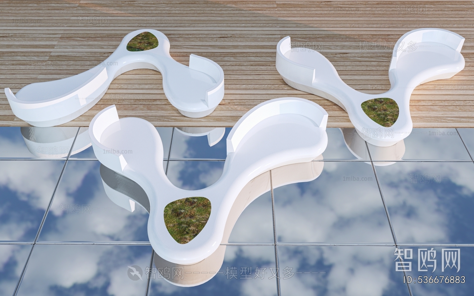 Modern Communal Chair