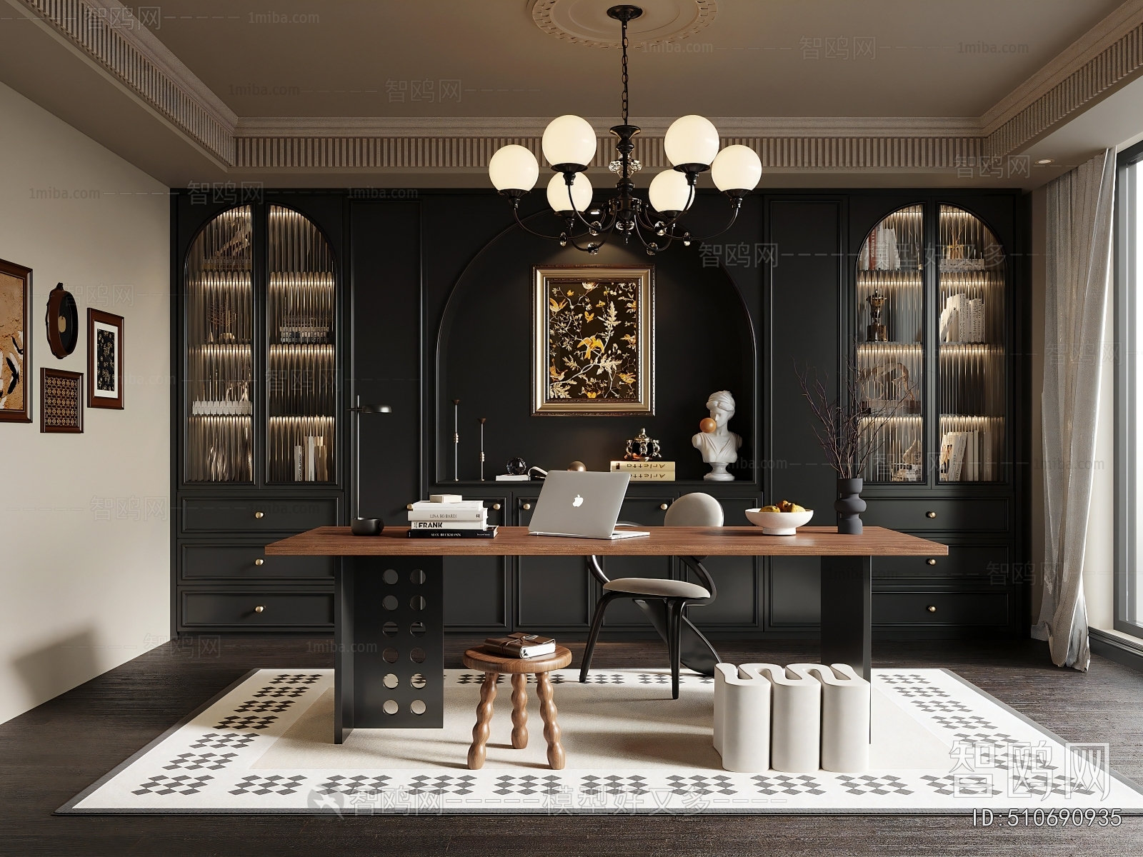 French Style Study Space