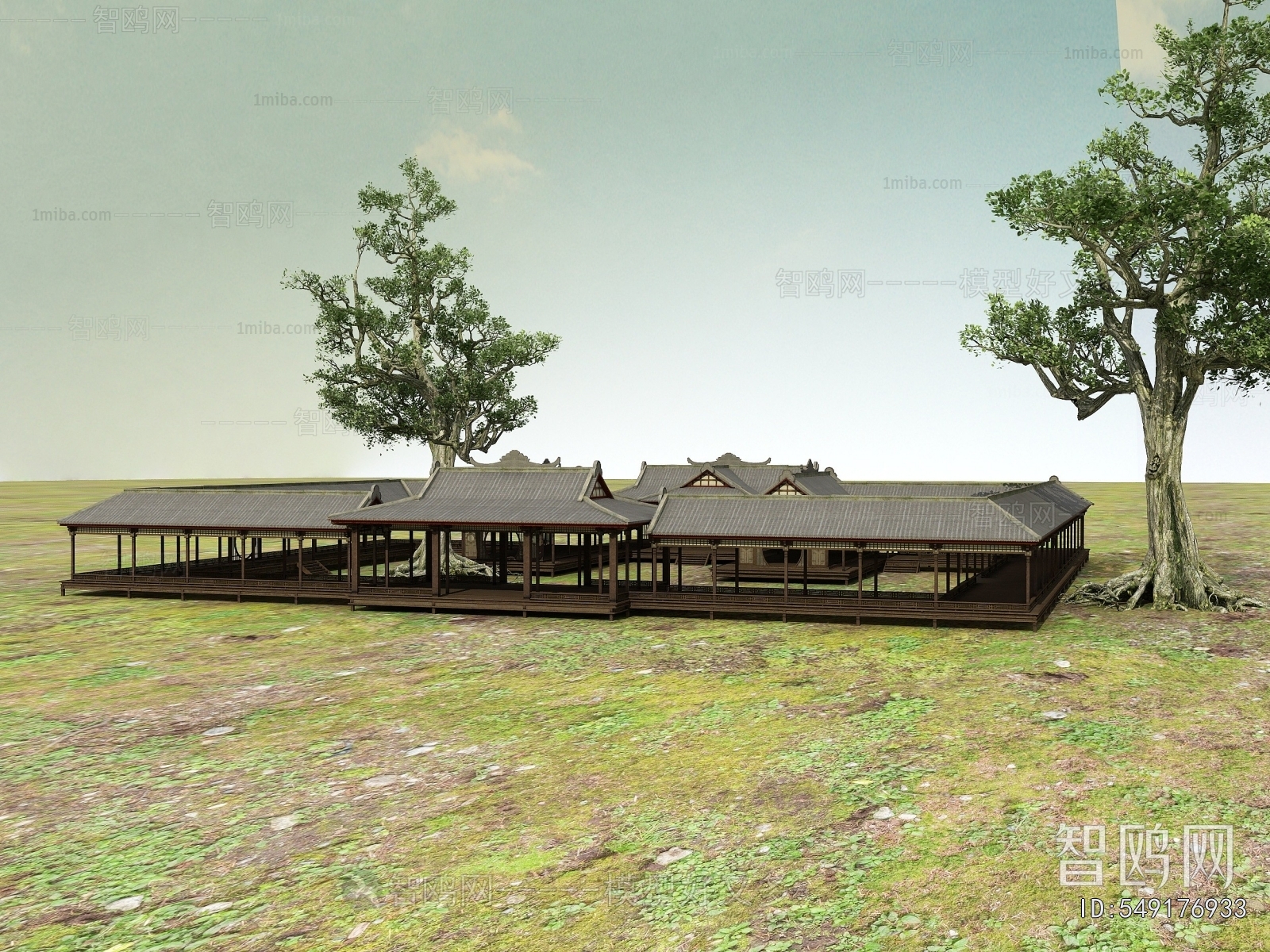 New Chinese Style Gallery Frame