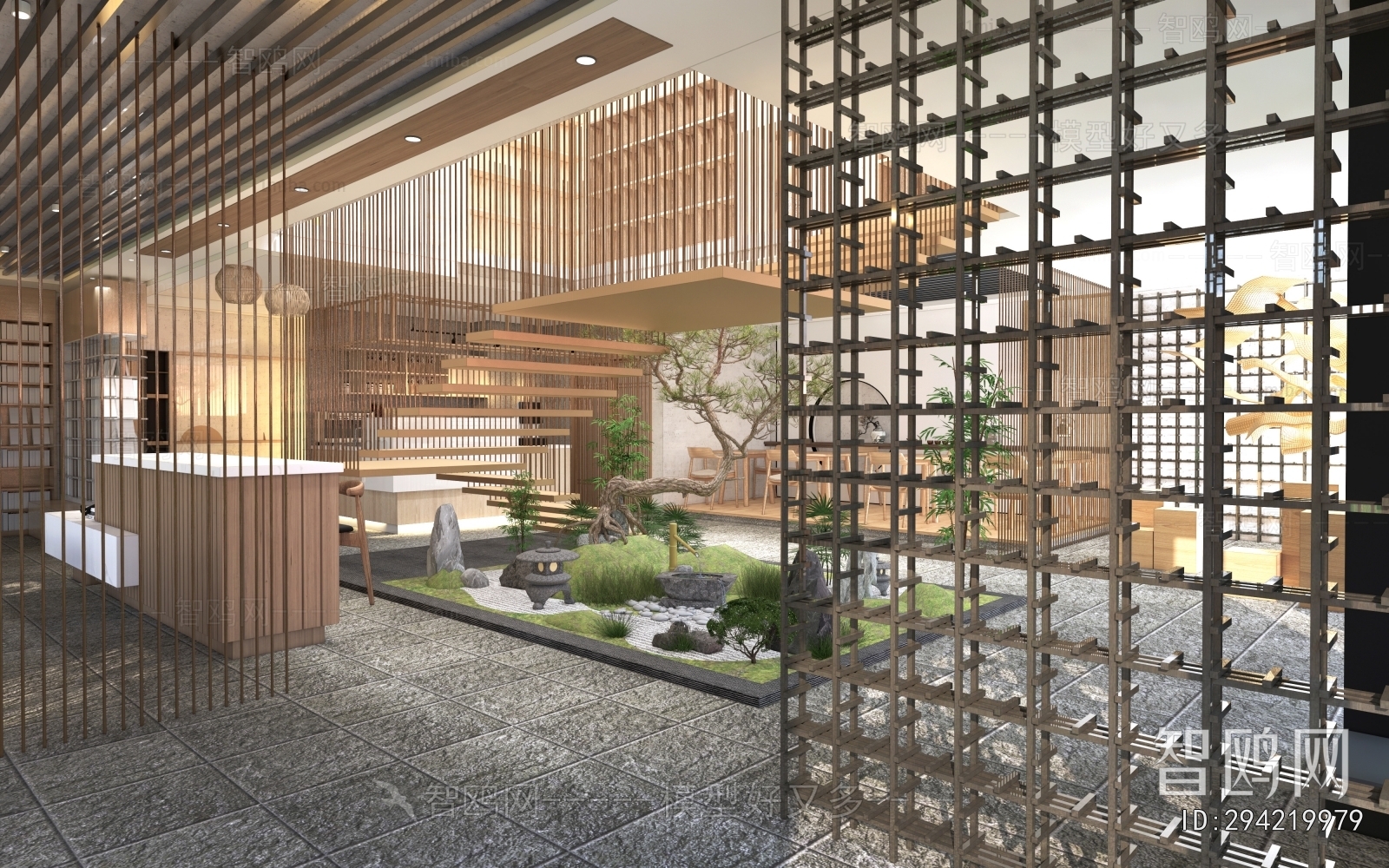 New Chinese Style Teahouse Tea House