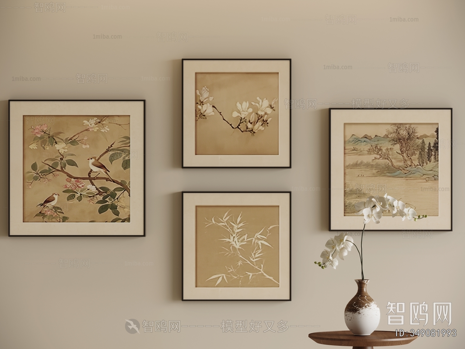 New Chinese Style Painting