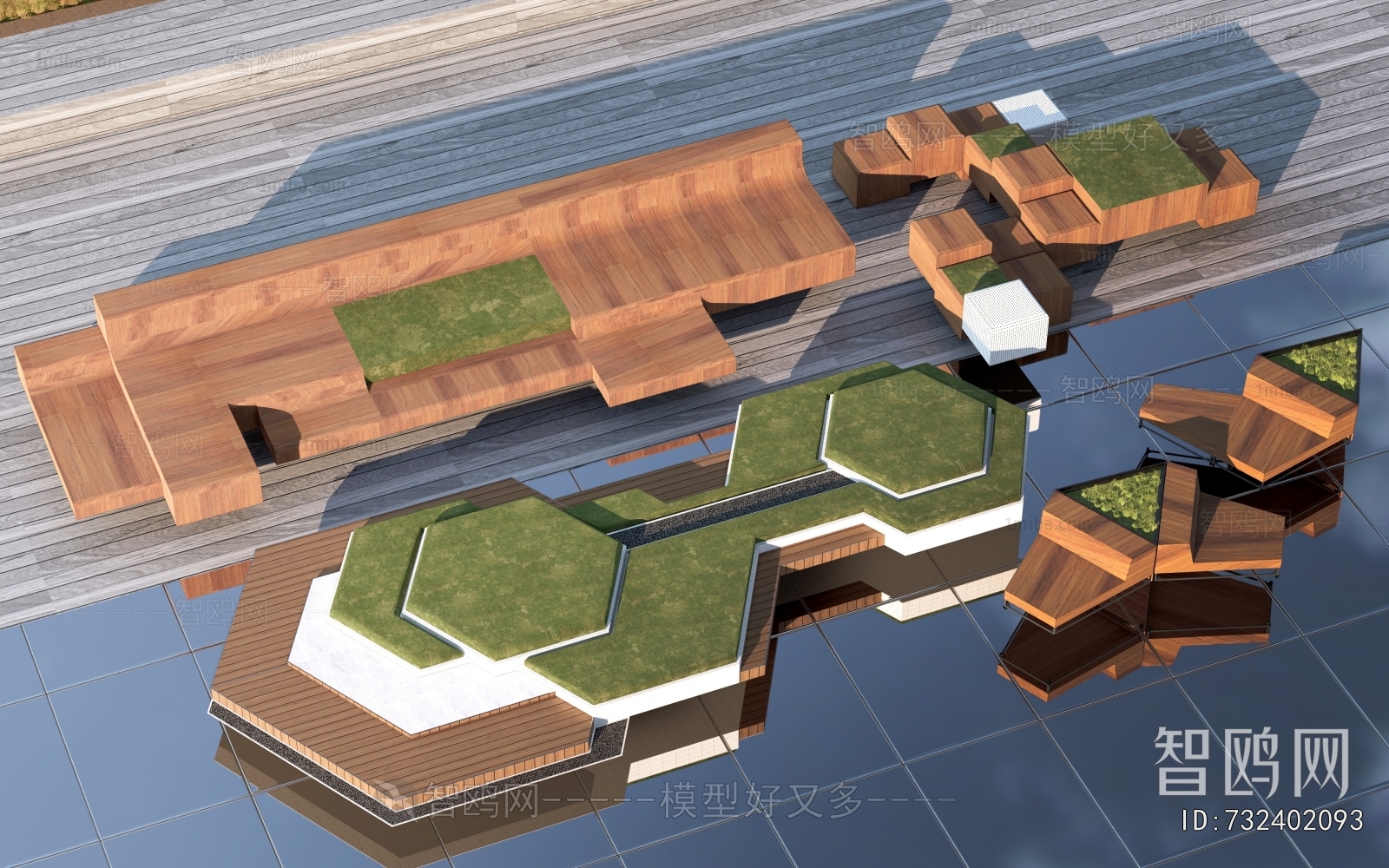 Modern Communal Chair