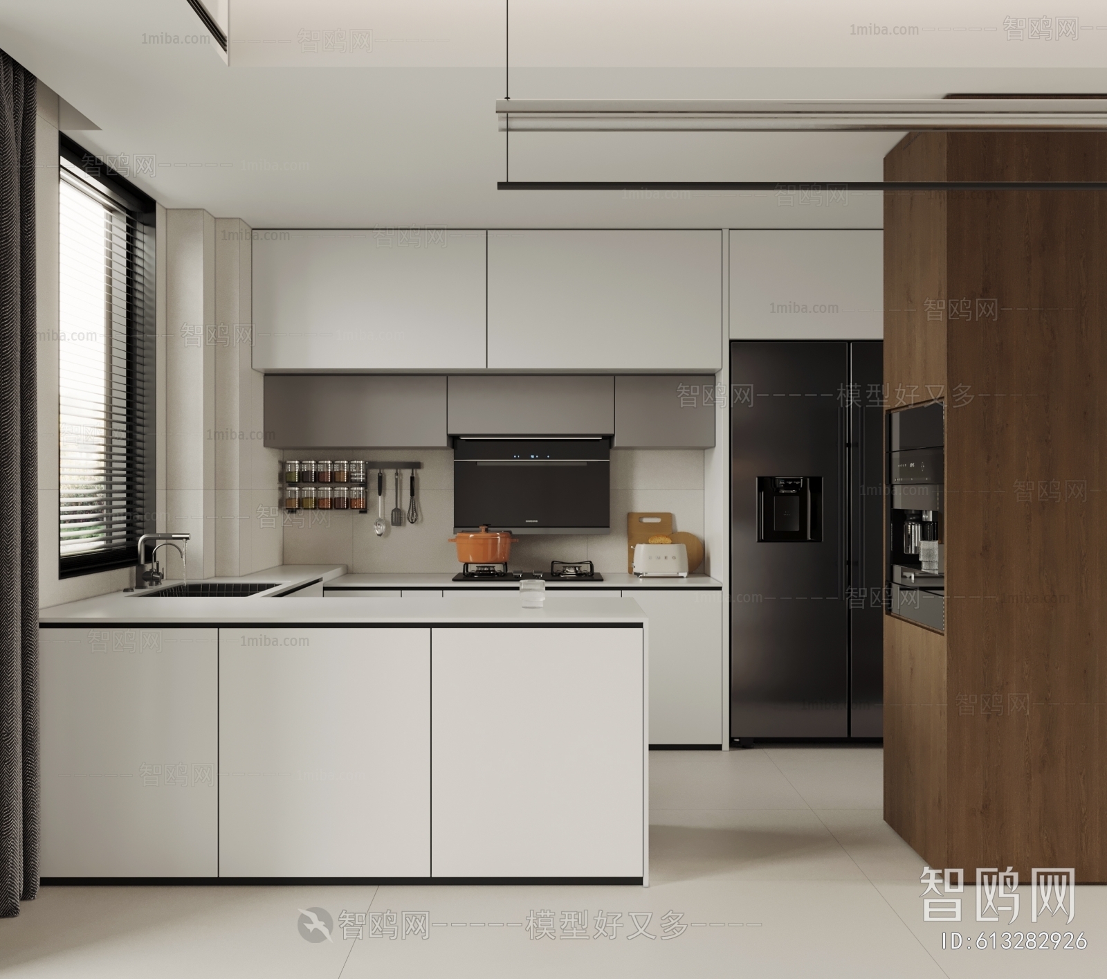 Modern Open Kitchen