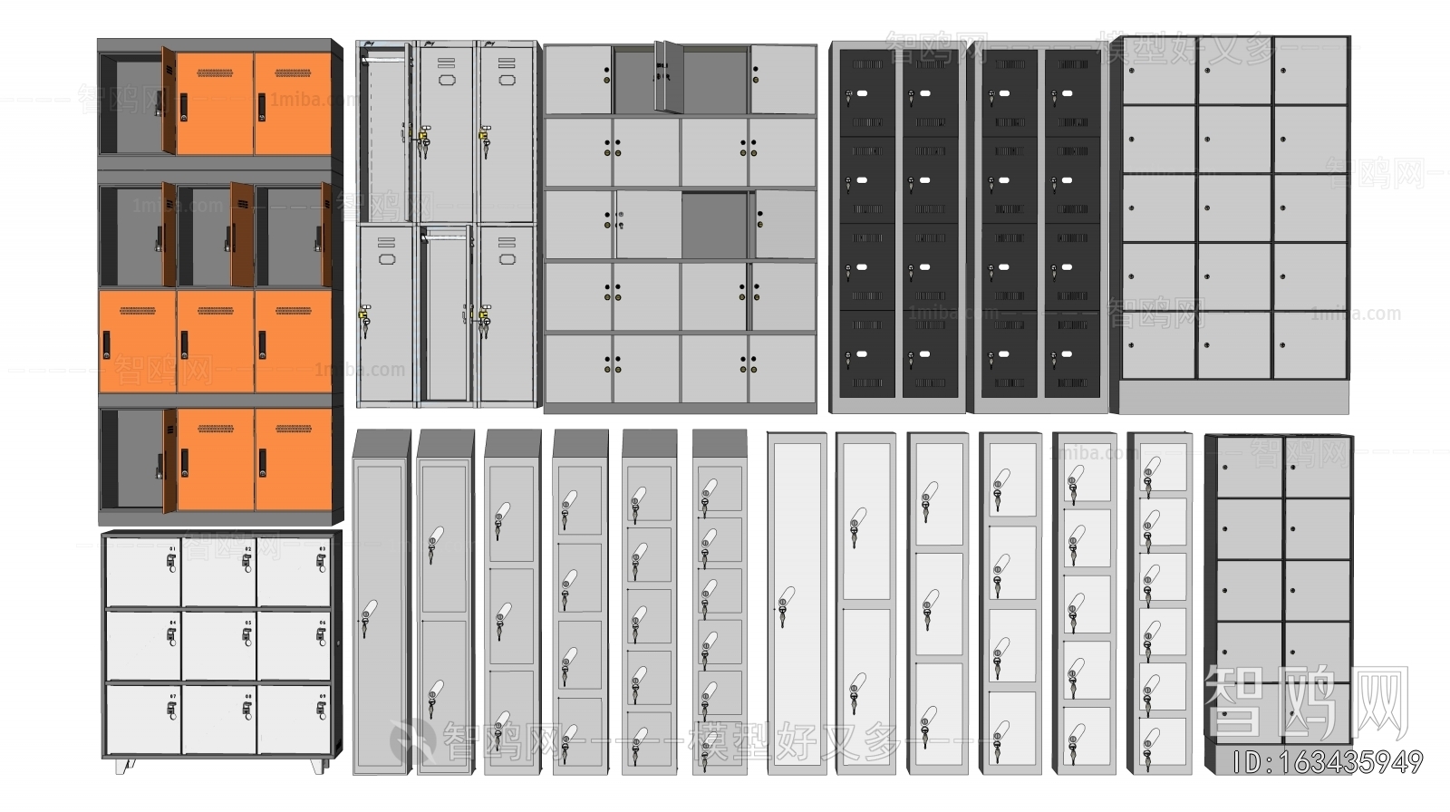 Modern Public Cabinet/lock Cabinet