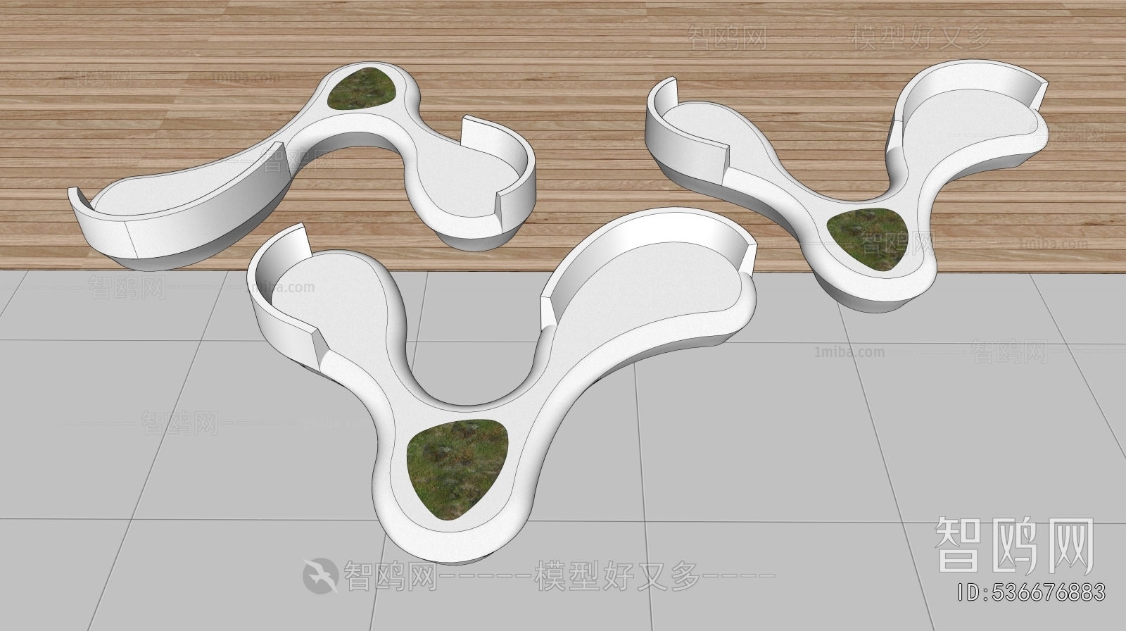 Modern Communal Chair