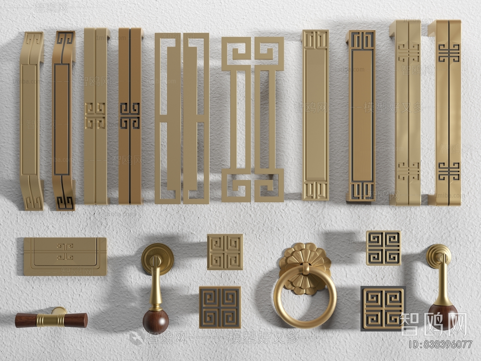 New Chinese Style Door Handle