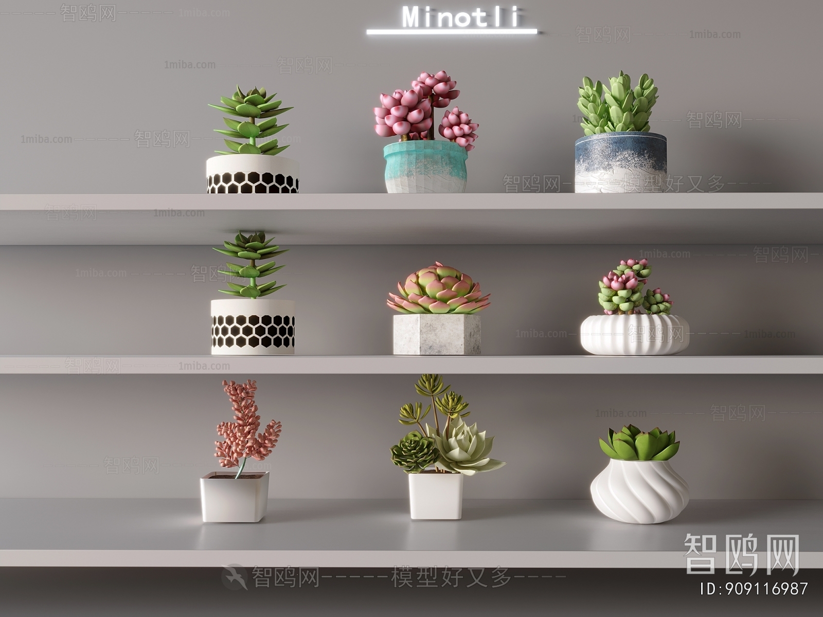 Modern Desktop Plant