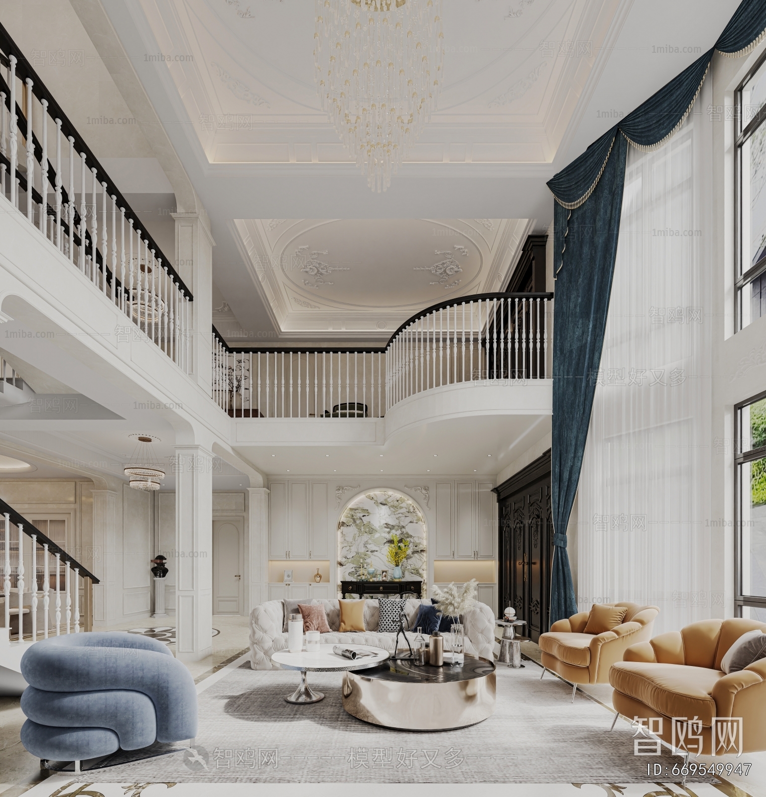 French Style A Living Room