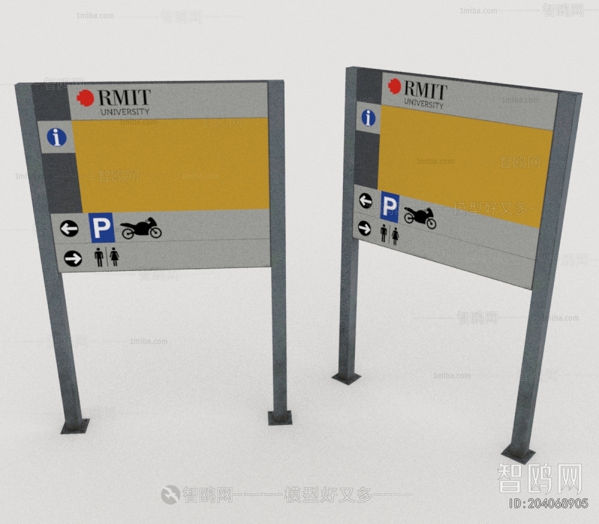 Modern Guide Board/bulletin Board