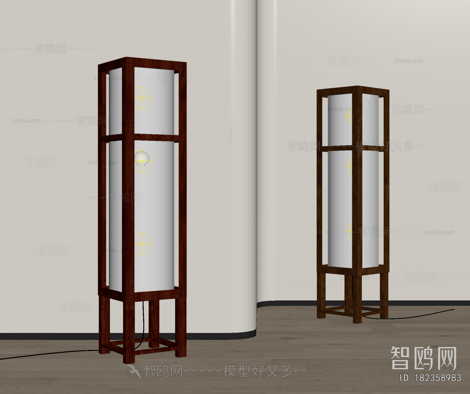 New Chinese Style Floor Lamp