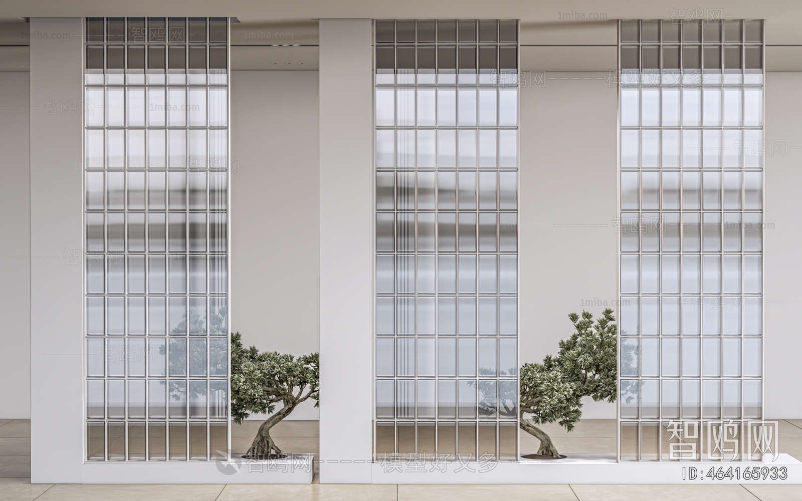 Modern Glass Screen Partition