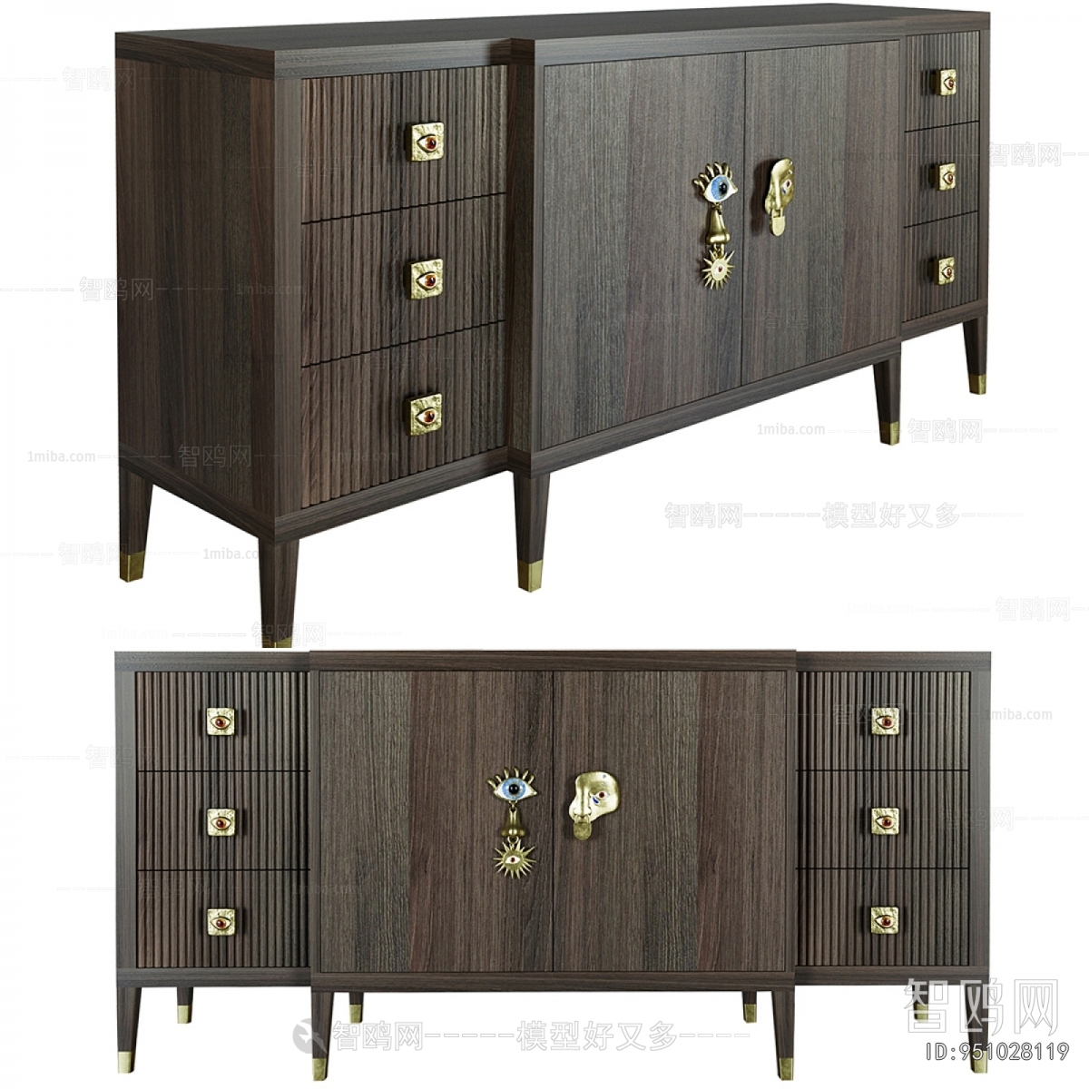 Modern Side Cabinet