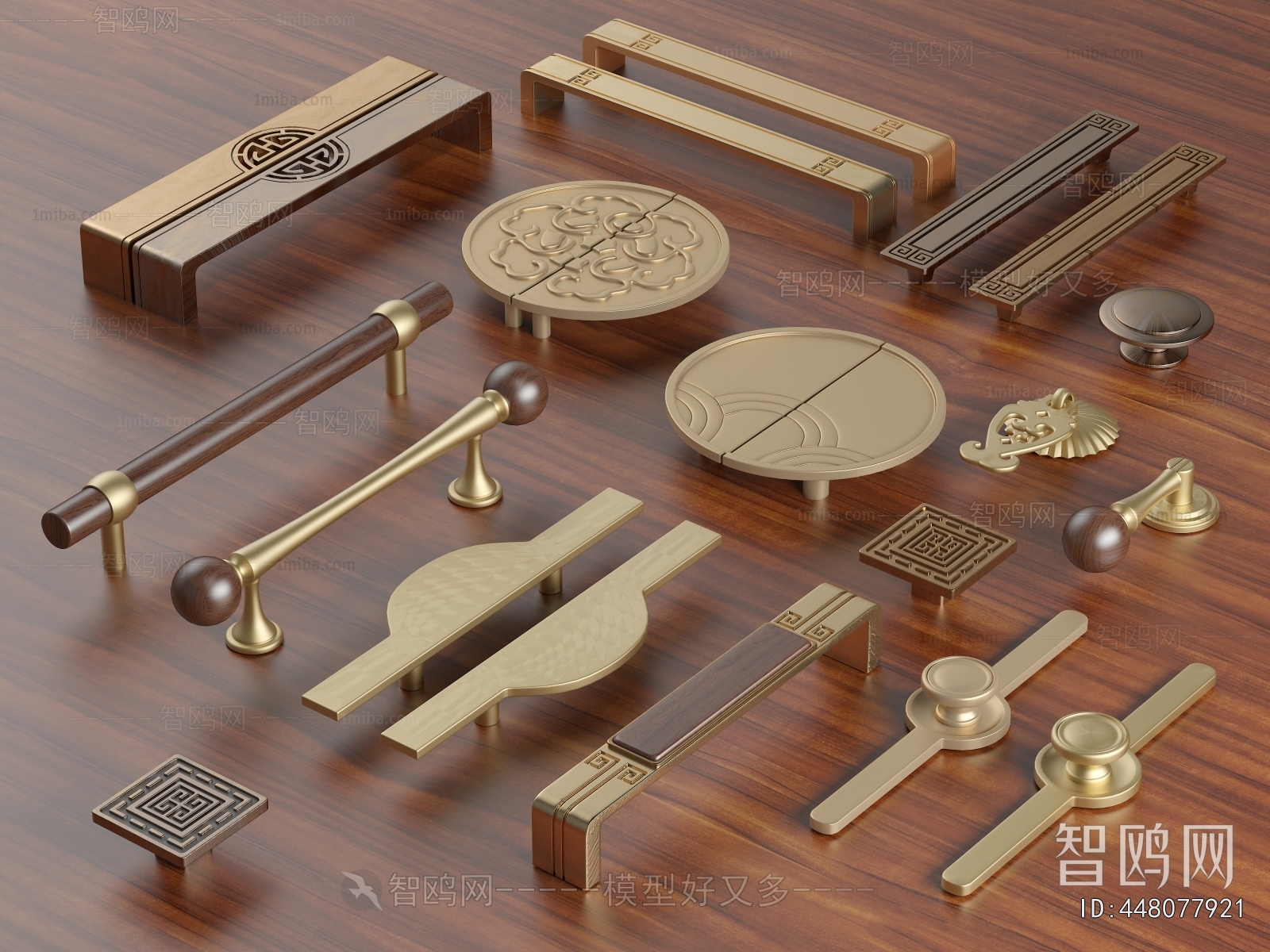 New Chinese Style Door Handle