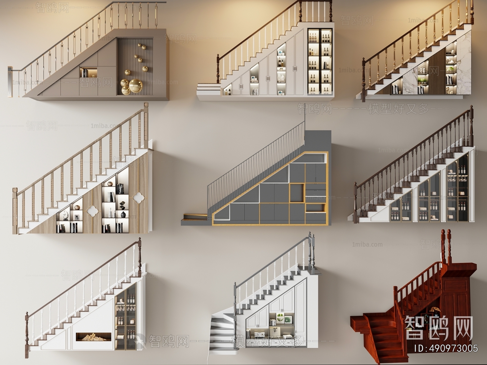 New Chinese Style Staircase