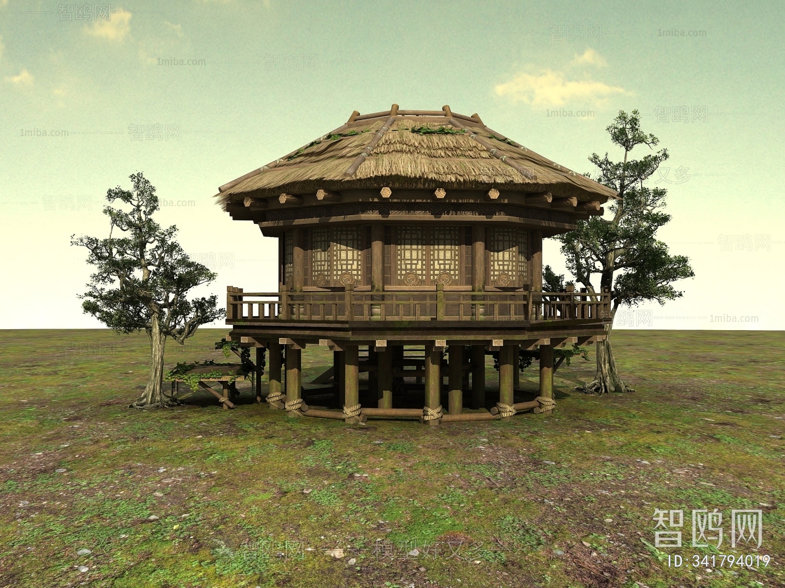 New Chinese Style Building Appearance