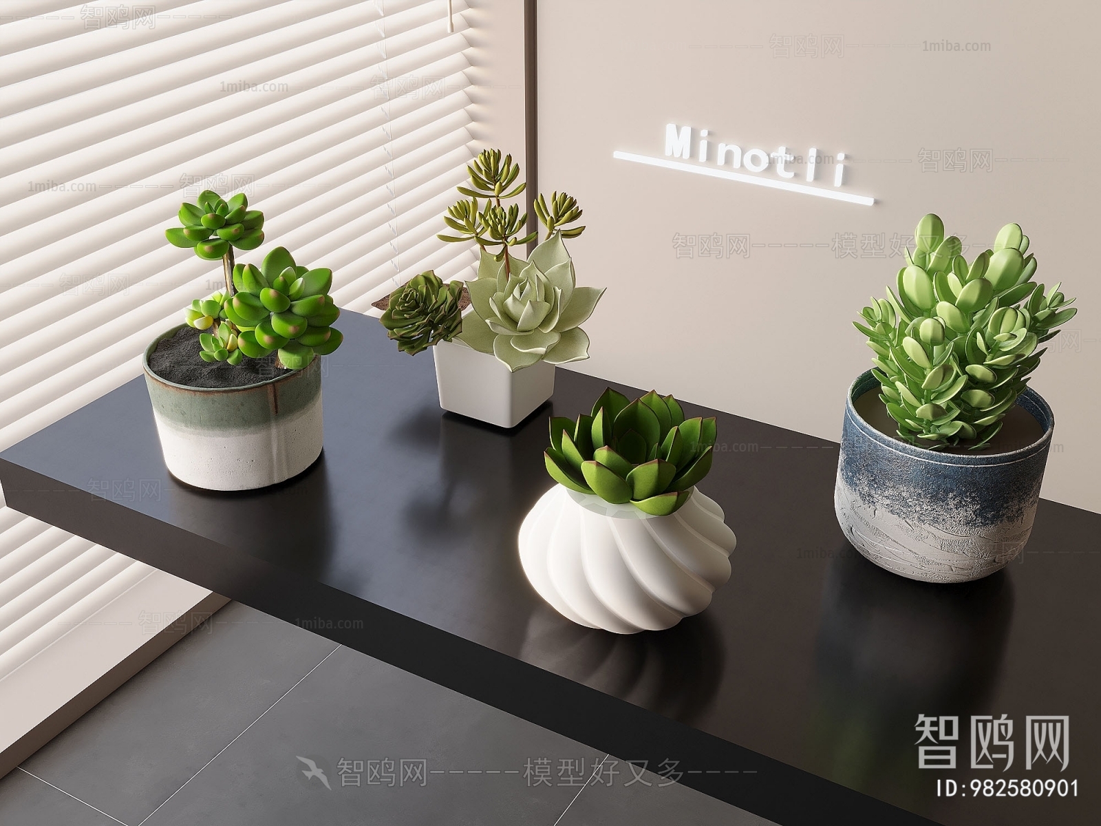 Modern Desktop Plant