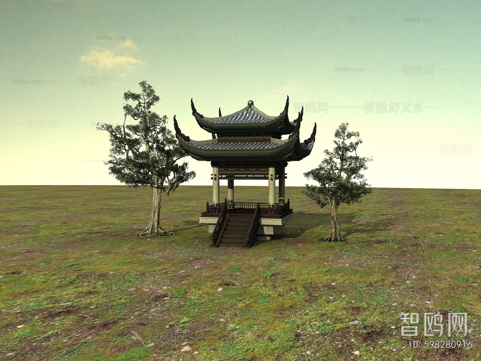 New Chinese Style Pavilion