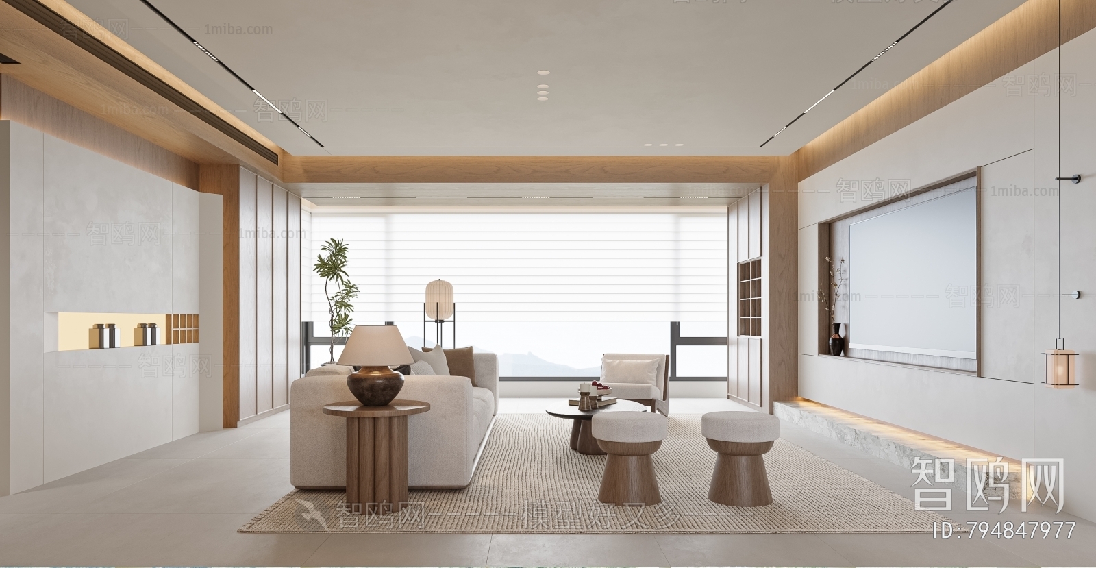 New Chinese Style Dining Room