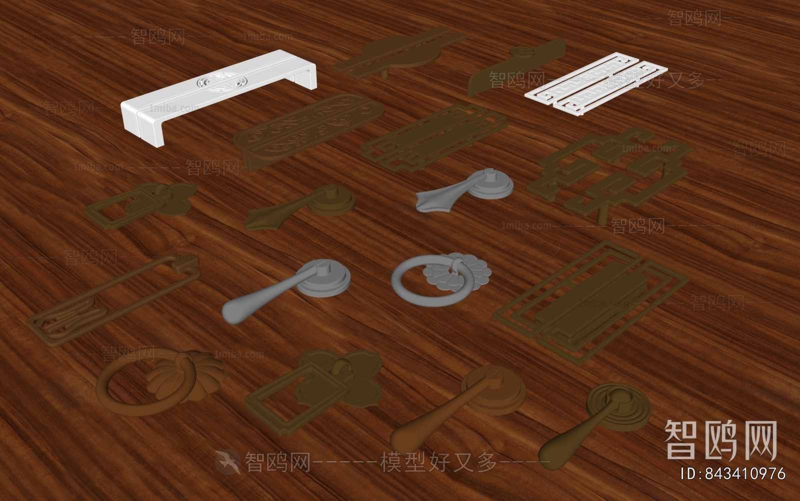 New Chinese Style Door Handle