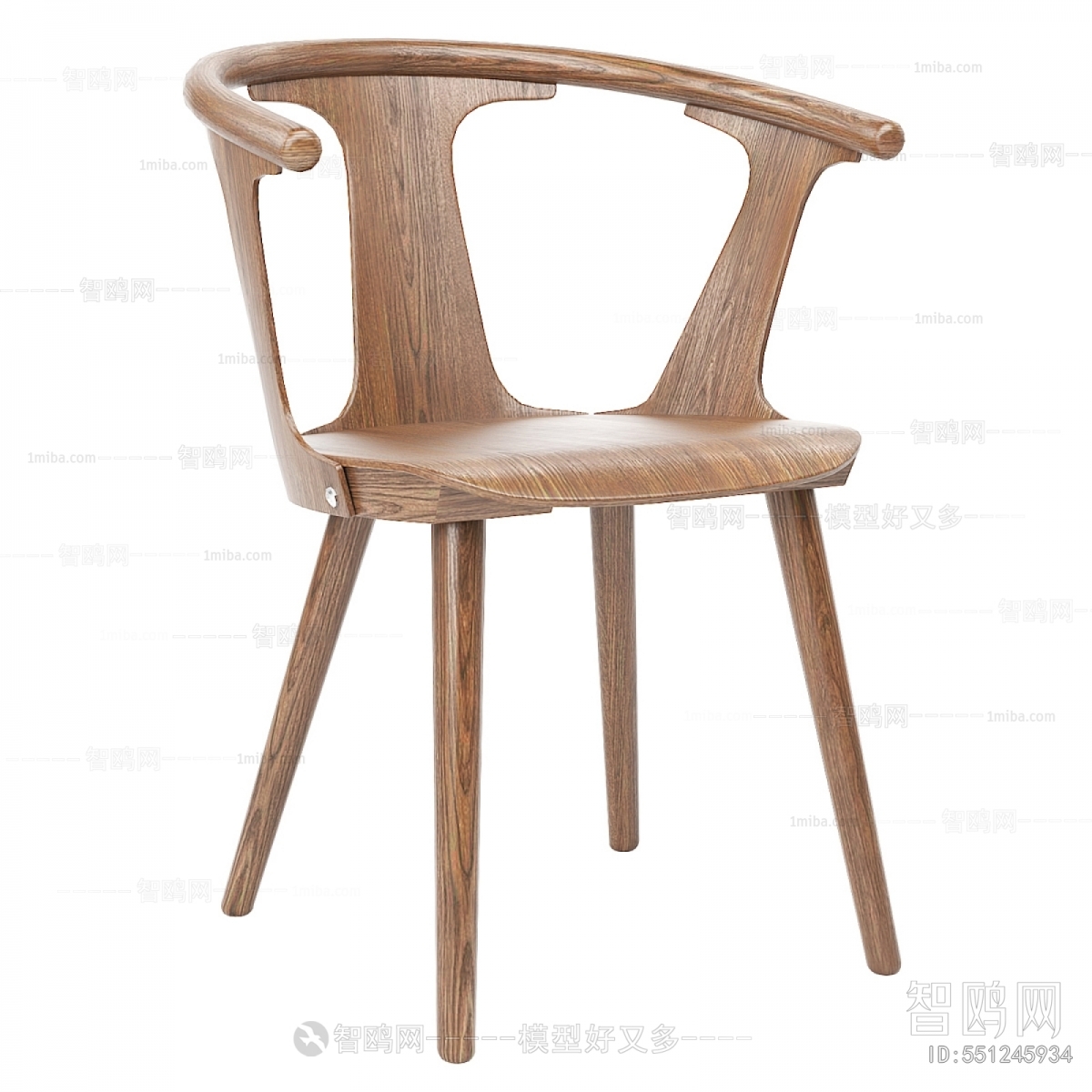 New Chinese Style Single Chair