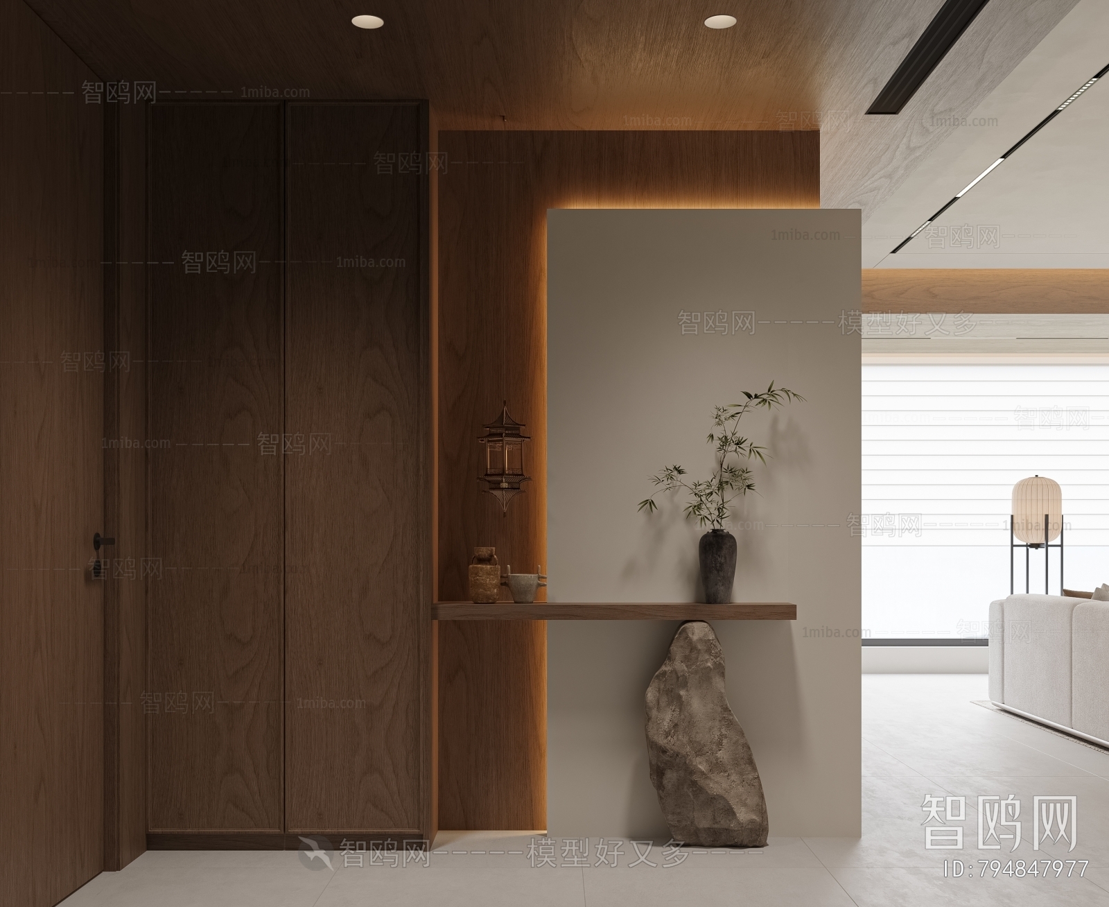 New Chinese Style Dining Room