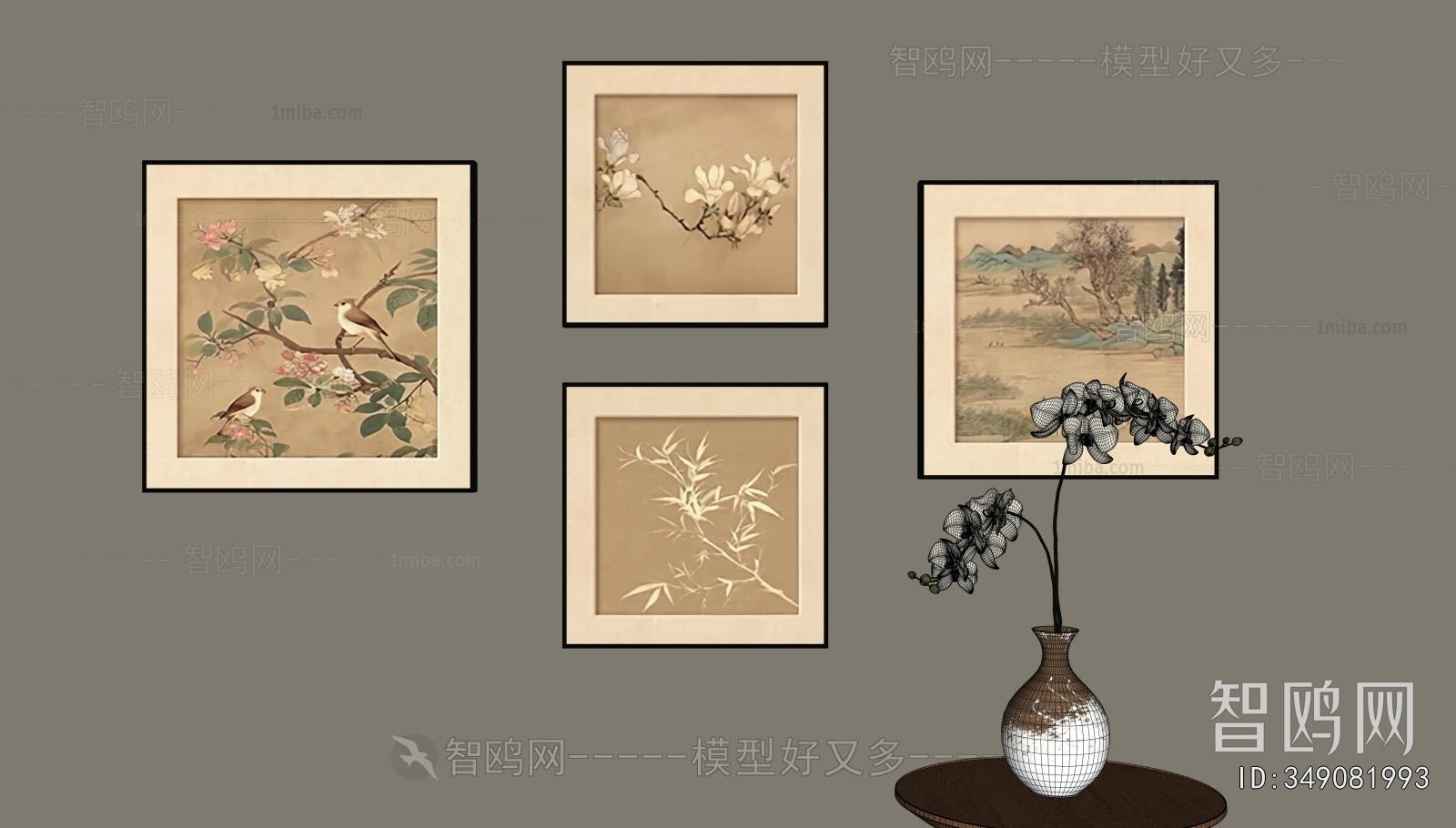 New Chinese Style Painting