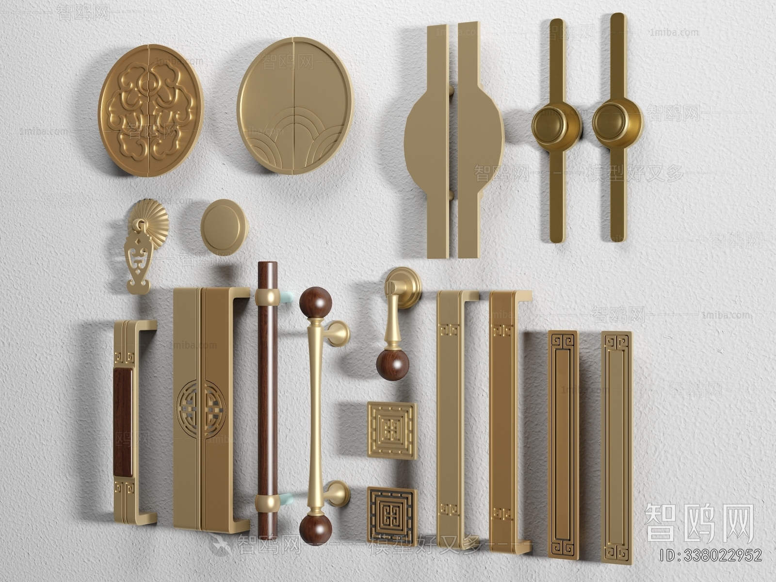 New Chinese Style Door Handle