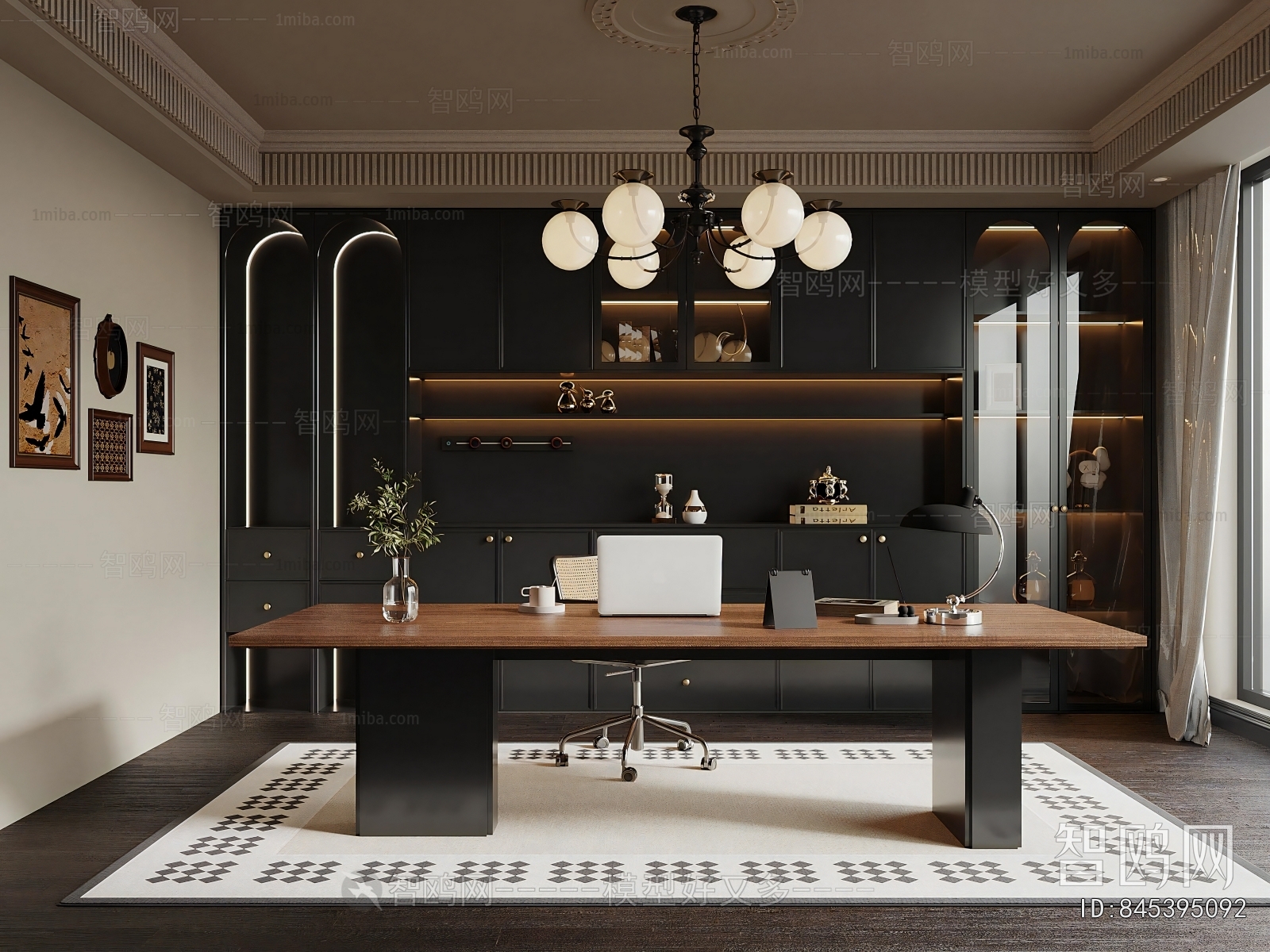 French Style Study Space