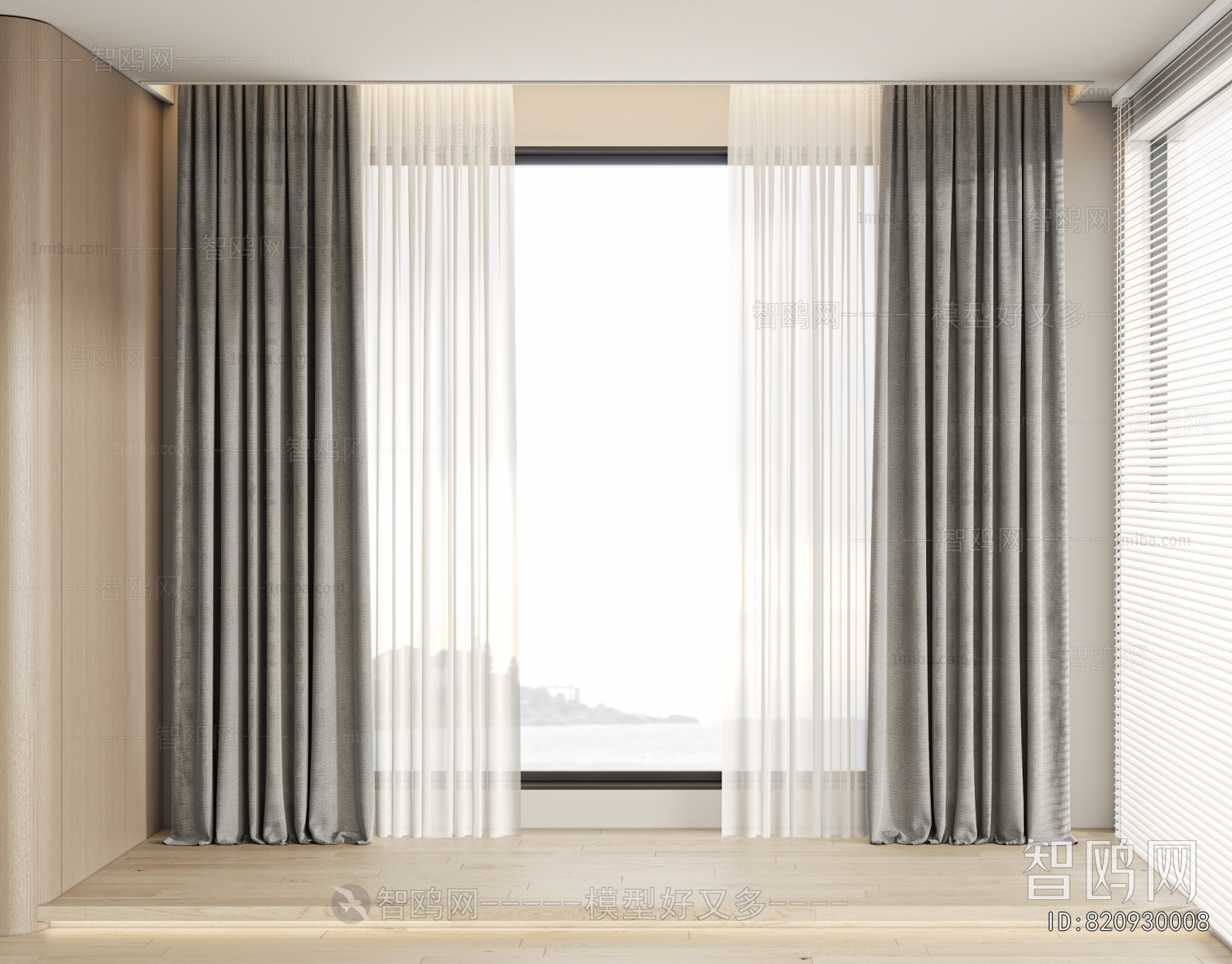 Modern The Curtain