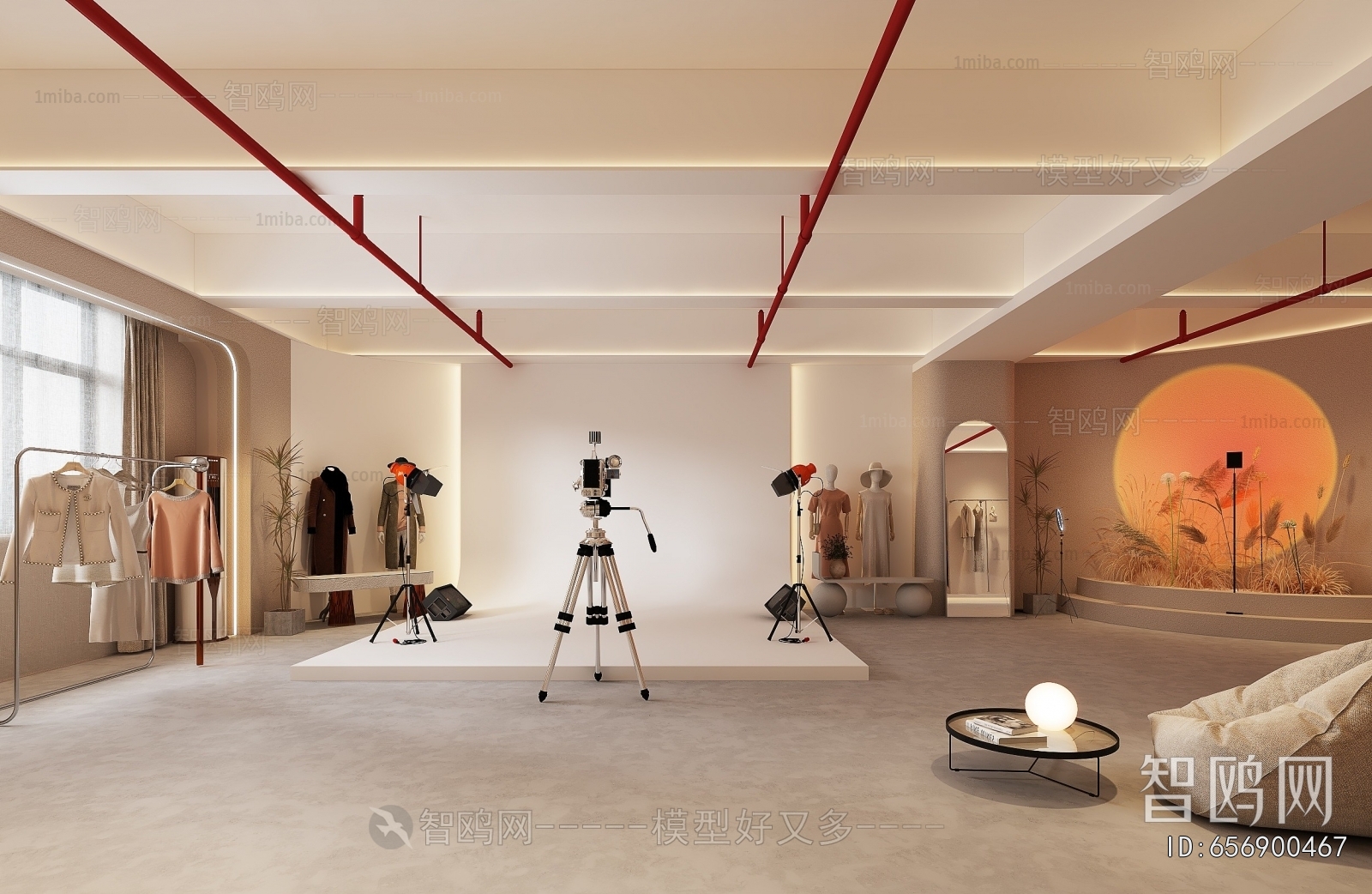 Modern Clothing Store