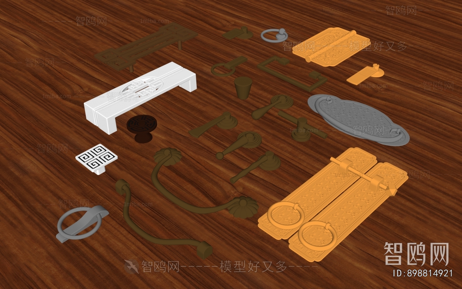 New Chinese Style Door Handle