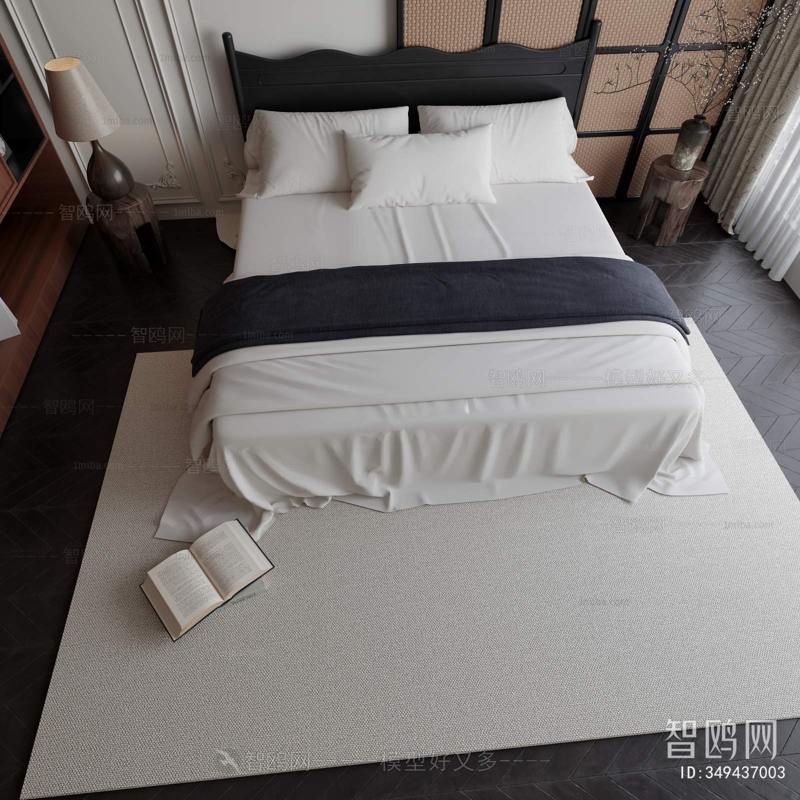 French Style Double Bed