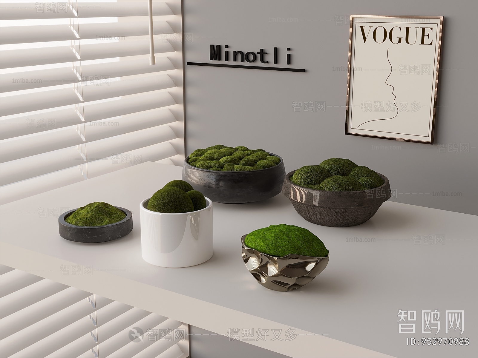 Modern Desktop Plant