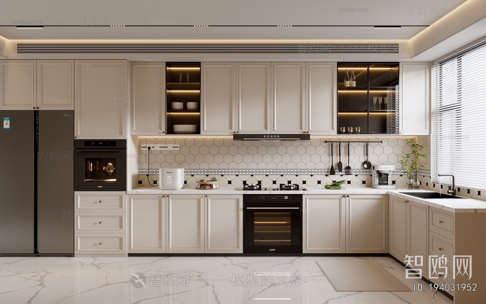 French Style The Kitchen