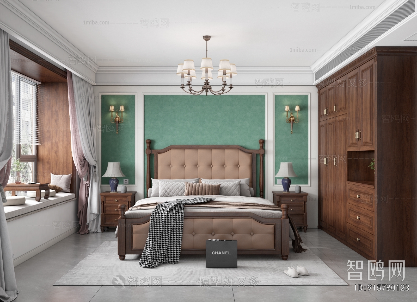 American Style Bedroom