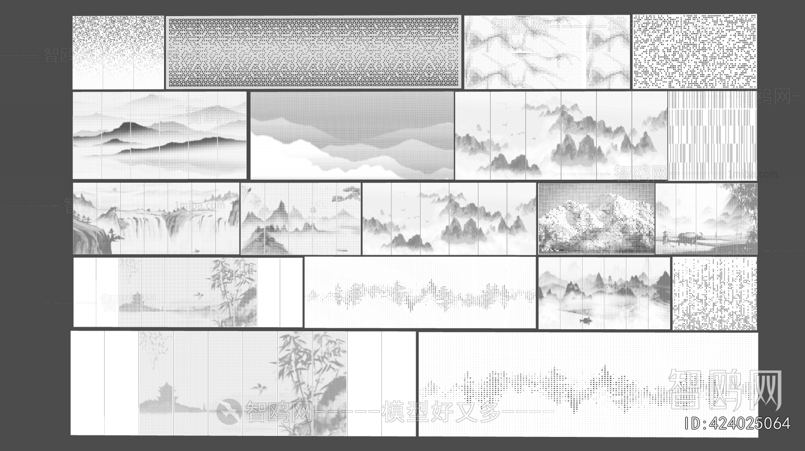 New Chinese Style Panels