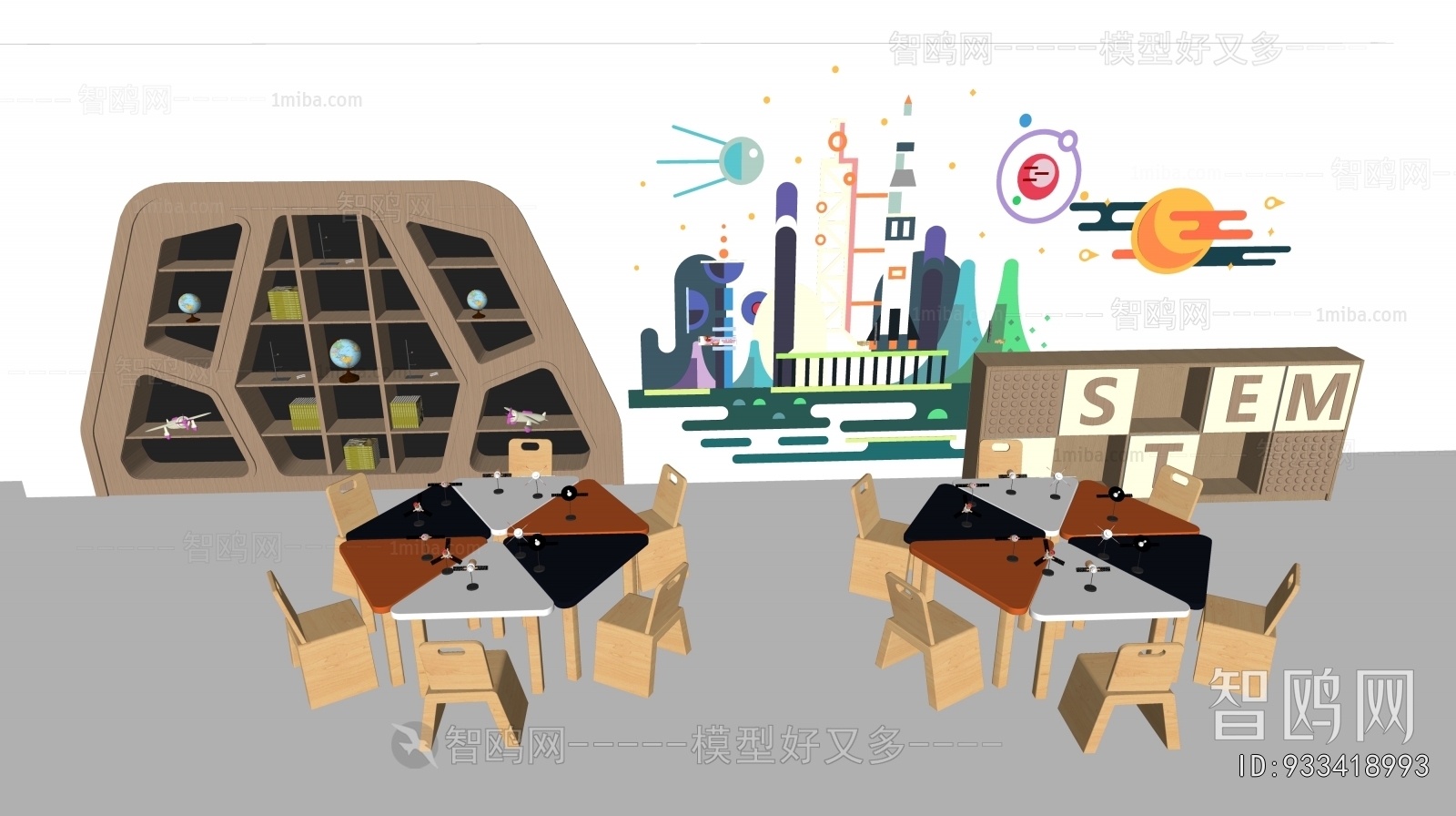 Modern Children's Table/chair