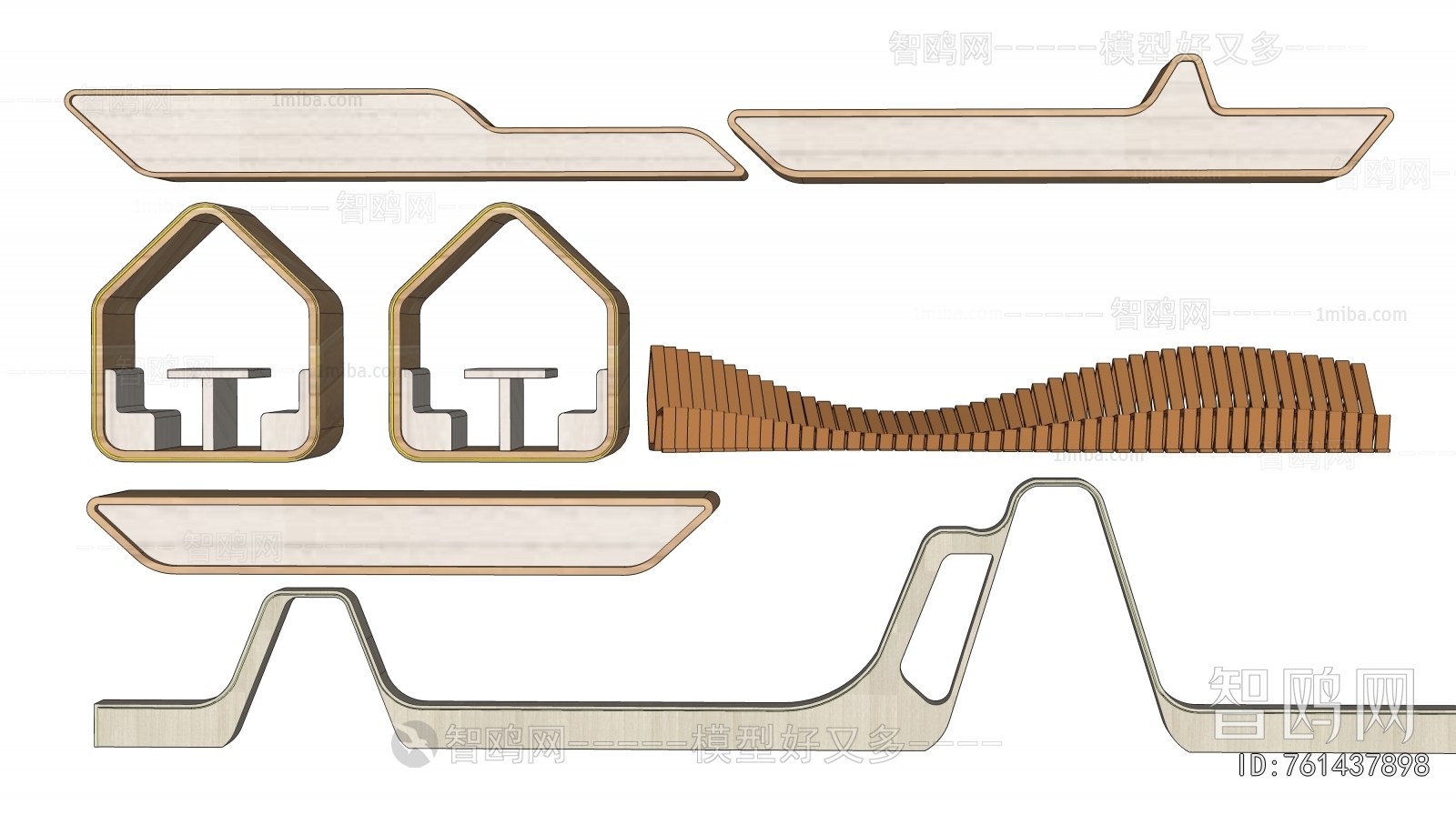 Modern Communal Chair