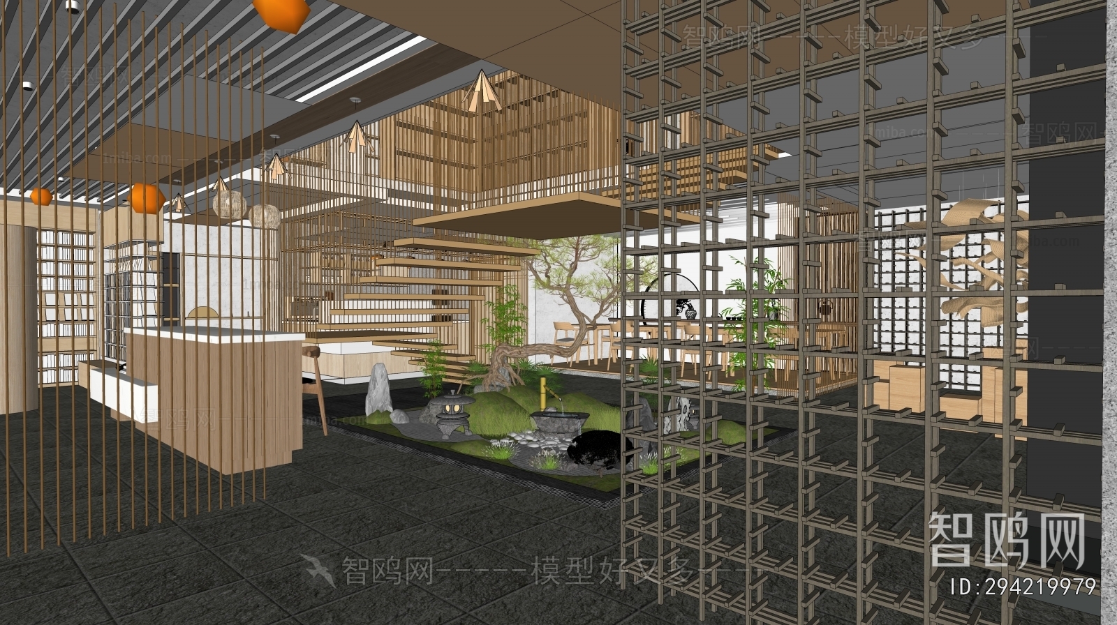 New Chinese Style Teahouse Tea House