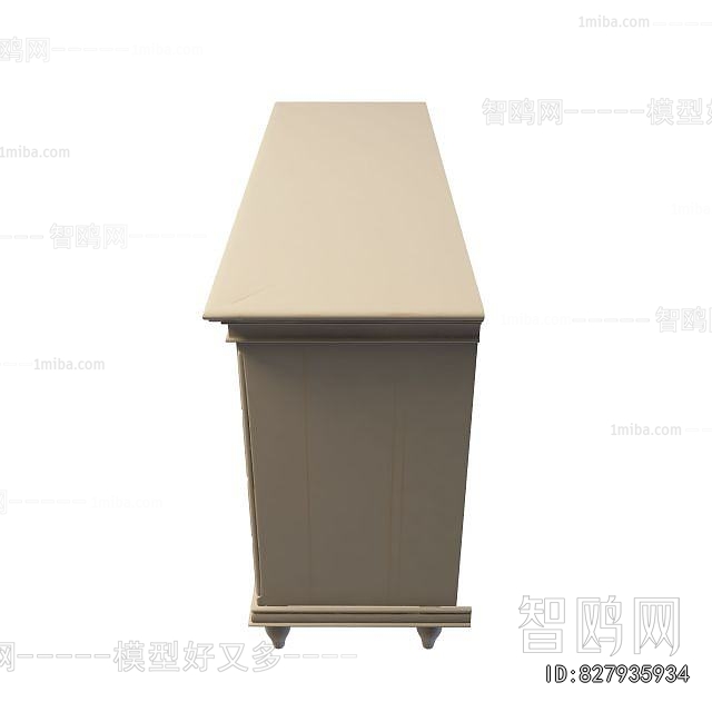 Simple European Style Side Cabinet