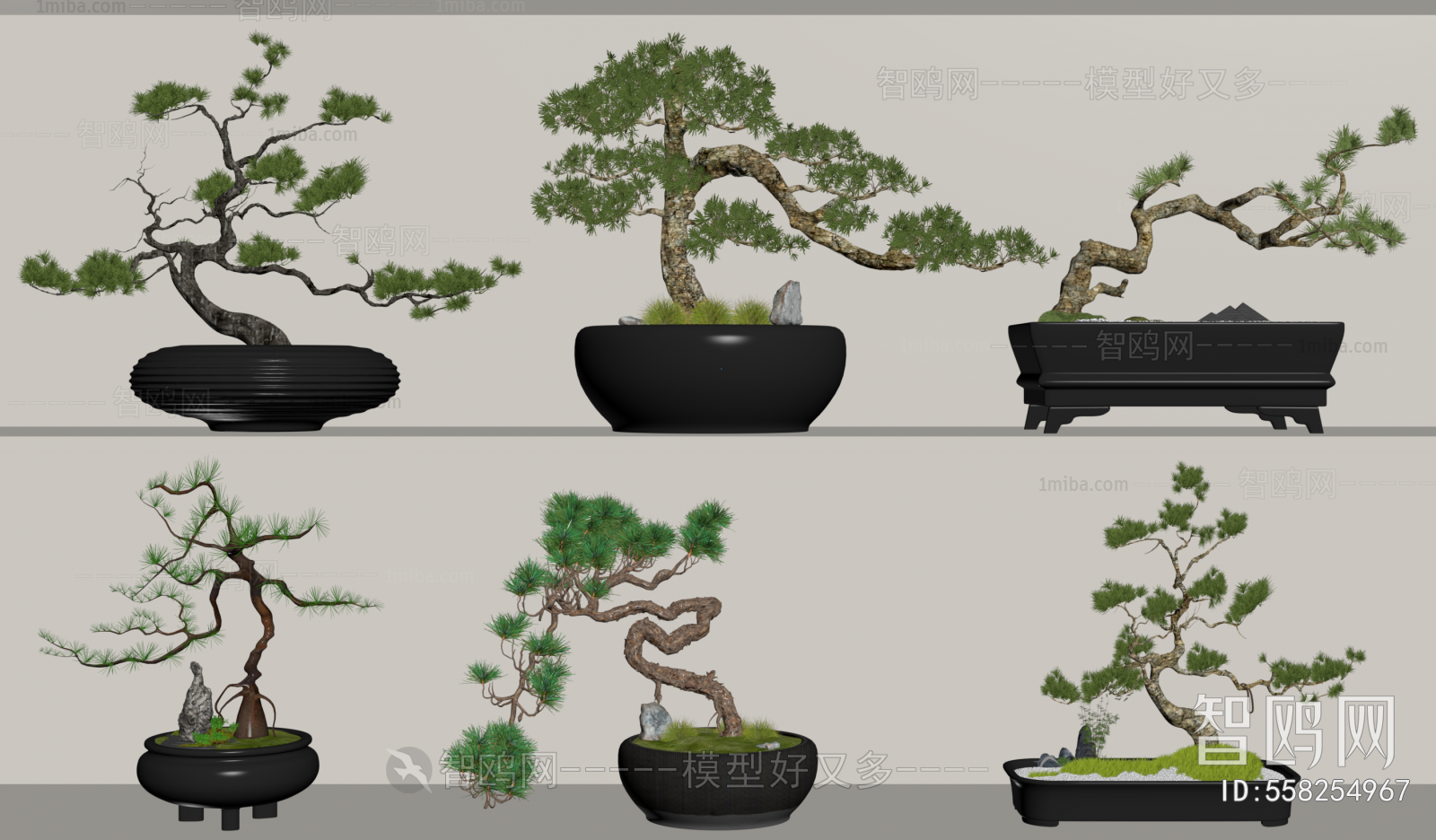 New Chinese Style Bonsai