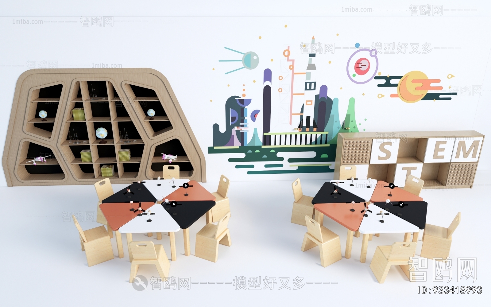 Modern Children's Table/chair