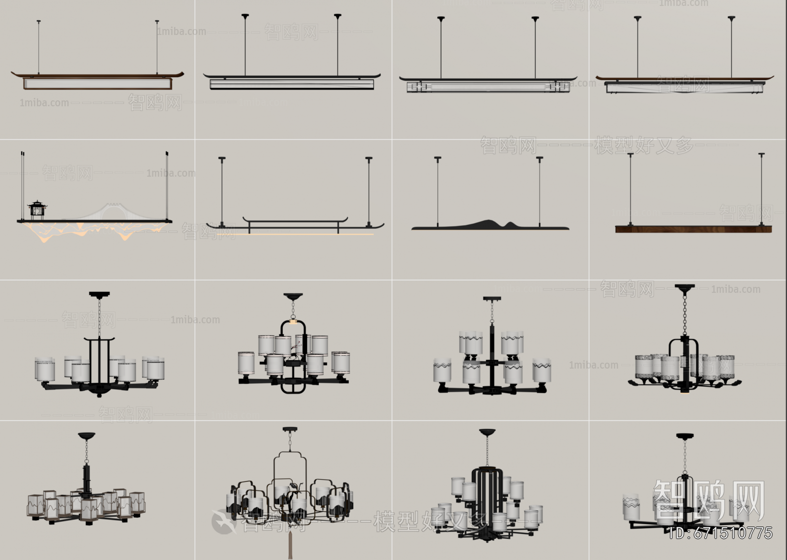 New Chinese Style Droplight