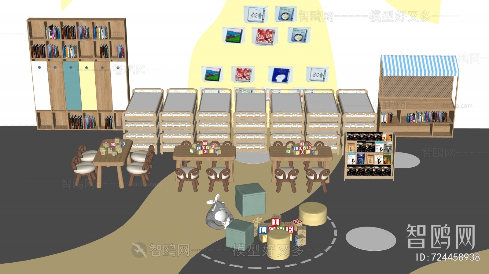 Modern Children's Table/chair